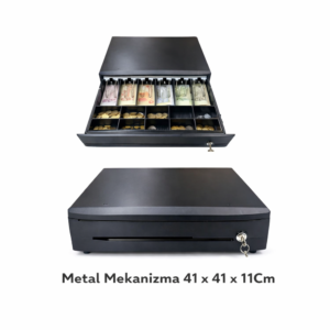 Para Çekmecesi 5 gözlü Metal Alt Tabla 41 x 41 x 11 Cm